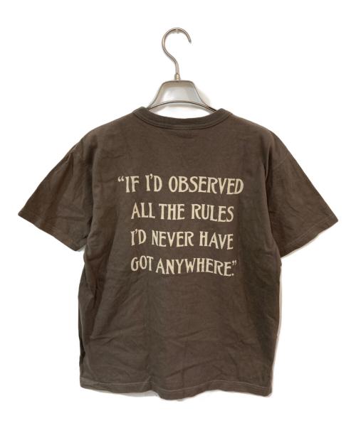 TOYS MCCOY（トイズマッコイ）TOYS MCCOY (トイズマッコイ) マリリンモンロー プリントTシャツ ブラウン サイズ:SIZE Mの古着・服飾アイテム