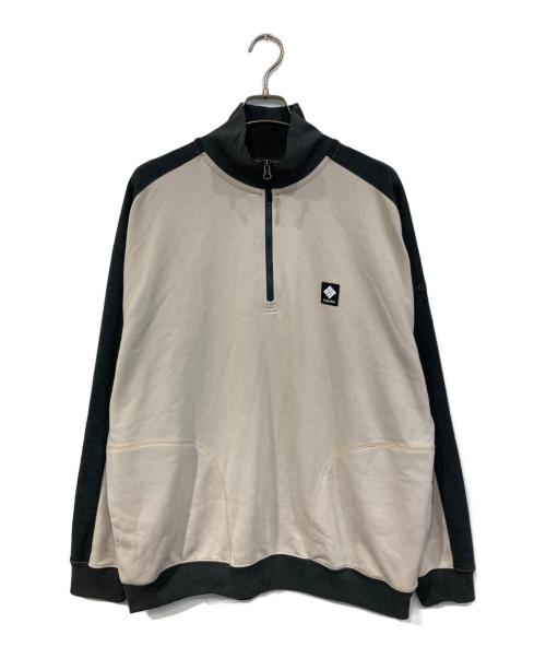 Columbia（コロンビア）Columbia (コロンビア) サンダーマウンテンスウェットハーフジップ ベージュ サイズ:SIZE XLの古着・服飾アイテム
