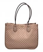 MICHAEL KORSマイケル・コース）の古着「Heidi Large Logo Jacquard Tote Bag/ハイジ ラージ ロゴ ジャカード トートバッグ」｜ピンク