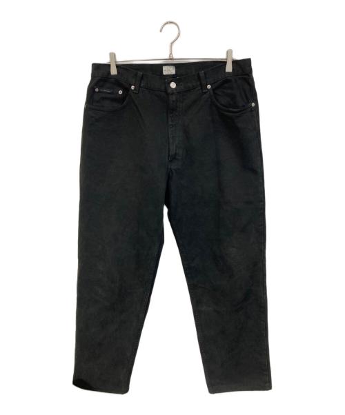 Calvin Klein（カルバンクライン）Calvin Klein (カルバンクライン) ブラックデニムパンツ ブラック サイズ:36の古着・服飾アイテム