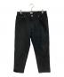 Calvin Klein（カルバンクライン）の古着「ブラックデニムパンツ」｜ブラック