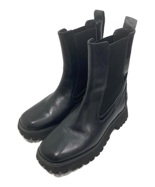 CLARKS（クラークス）CLARKS (クラークス) サイドゴアブーツ ブラック サイズ:23㎝の古着・服飾アイテム