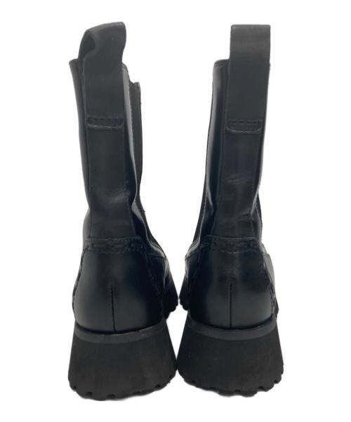 CLARKS（クラークス）CLARKS (クラークス) サイドゴアブーツ ブラック サイズ:23㎝の古着・服飾アイテム