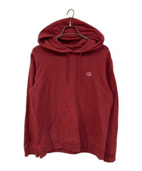 COACH（コーチ）COACH (コーチ) ラウンジ フーディー レッド サイズ:SIZE Mの古着・服飾アイテム