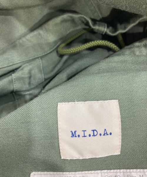 M.I.D.A.（ミダ）M.I.D.A. (ミダ) M-65ミリタリーフィールドジャケット グリーン サイズ:SIZE Mの古着・服飾アイテム