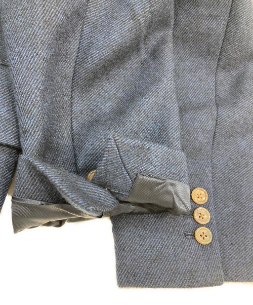 BOUCLE（ブークル）BOUCLE (ブークル) GANSHIN KERSEY ジャケット ネイビー サイズ:SIZE 3の古着・服飾アイテム