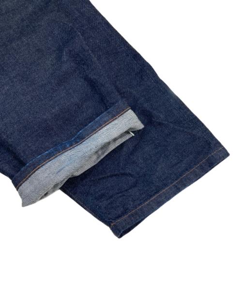 BLURHMS（ブラームス）BLURHMS (ブラームス) Selvage Denim GI-belt Pants インディゴ サイズ:3の古着・服飾アイテム
