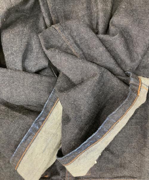 BLURHMS（ブラームス）BLURHMS (ブラームス) Selvage Denim GI-belt Pants インディゴ サイズ:3の古着・服飾アイテム