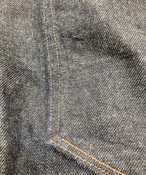BLURHMS（ブラームス）BLURHMS (ブラームス) Selvage Denim GI-belt Pants インディゴ サイズ:3の古着・服飾アイテム