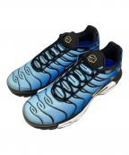 NIKEナイキ）の古着「AIR MAX PLUS OG BLACK/エアマックス プラス OG ブラック」｜ブルー
