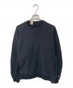 N.HOOLYWOOD×Champion REVERSE WEAVEエヌ ハリウッド×チャンピオン リバース ウィーブ）の古着「クルーネックスウェットシャツ」｜ブラック
