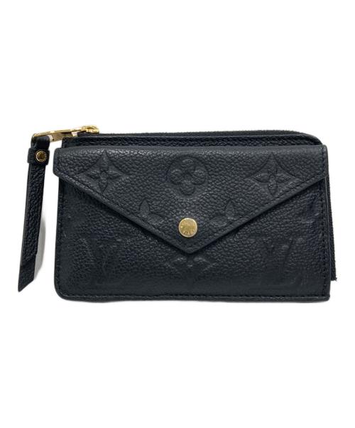 LOUIS VUITTON（ルイ ヴィトン）LOUIS VUITTON (ルイ ヴィトン) カードケース ポルト カルト・レクト ヴェルソ ブラックの古着・服飾アイテム