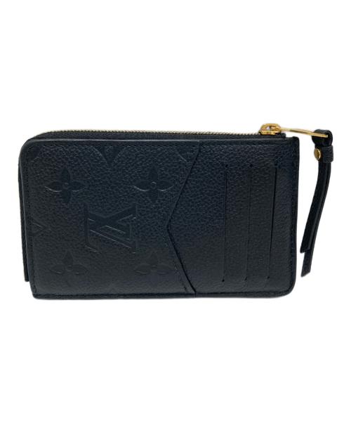 LOUIS VUITTON（ルイ ヴィトン）LOUIS VUITTON (ルイ ヴィトン) カードケース ポルト カルト・レクト ヴェルソ ブラックの古着・服飾アイテム