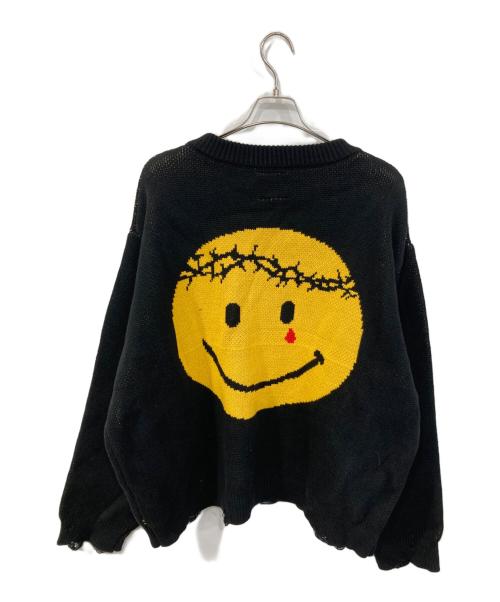 SOMEIT（サミット）SOMEIT (サミット) OSKOK VINTAGE KNIT ブラック サイズ:SIZE XLの古着・服飾アイテム