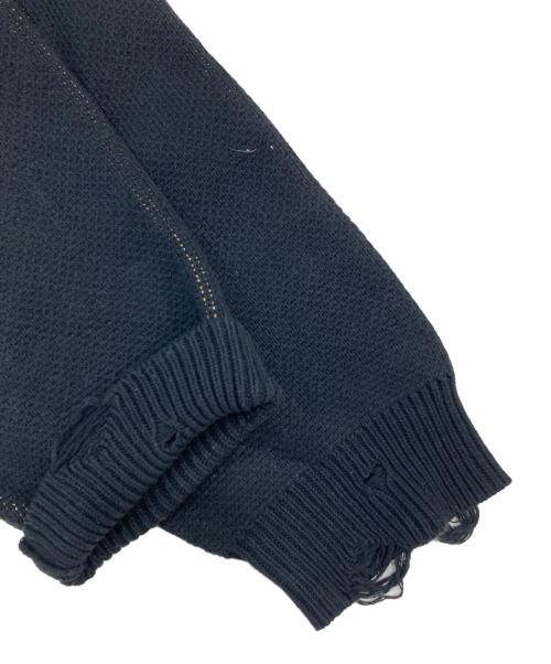 SOMEIT（サミット）SOMEIT (サミット) OSKOK VINTAGE KNIT ブラック サイズ:SIZE XLの古着・服飾アイテム