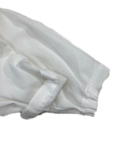 anuans（アニュアンス）anuans (アニュアンス) カシュクールブラウスワンピース ホワイト サイズ:FREEの古着・服飾アイテム