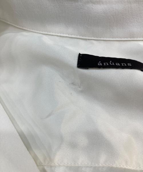 anuans（アニュアンス）anuans (アニュアンス) カシュクールブラウスワンピース ホワイト サイズ:FREEの古着・服飾アイテム
