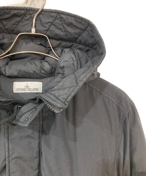 STONE ISLAND（ストーンアイランド）STONE ISLAND (ストーンアイランド) ダウンジャケット ブラック サイズ:SIZE Mの古着・服飾アイテム