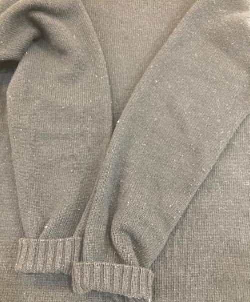 STONE ISLAND（ストーンアイランド）STONE ISLAND (ストーンアイランド) ウールニット ブラック サイズ:XLの古着・服飾アイテム