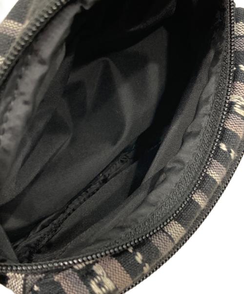 SUPREME（シュプリーム）Supreme (シュプリーム) Woven Stripe Waist Bag/ウーブン ストライプ ウエスト バッグ ブラックの古着・服飾アイテム
