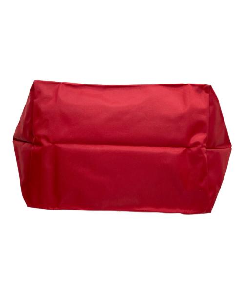 LONGCHAMP（ロンシャン）LONGCHAMP (ロンシャン) ナイロントートバッグ レッドの古着・服飾アイテム