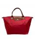 LONGCHAMP（ロンシャン）の古着「ナイロントートバッグ」｜レッド