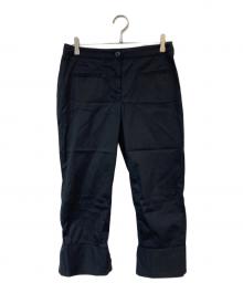 MIU MIU（ミュウミュウ）の古着「裾フレアパンツ」｜ブラック