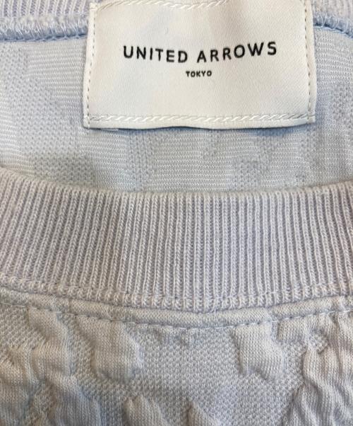 UNITED ARROWS（ユナイテッドアローズ）UNITED ARROWS (ユナイテッドアローズ) ジャガードスウェット ラベンダー サイズ:FREEの古着・服飾アイテム