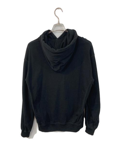 THE BLACK EYE PATCH（ブラックアイパッチ）THE BLACK EYE PATCH (ブラックアイパッチ) ラインストーンロゴパーカー ブラック サイズ:SIZE Mの古着・服飾アイテム