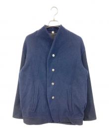 THE Sakaki（ザ サカキ）の古着「居間着 ウールスタジャン」｜ネイビー