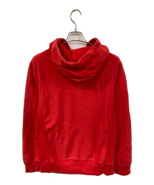 SUPREME（シュプリーム）SUPREME (シュプリーム) Chrome Classic Logo Hooded Sweatshirt レッド サイズ:Ｍの古着・服飾アイテム