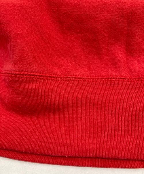 SUPREME（シュプリーム）SUPREME (シュプリーム) Chrome Classic Logo Hooded Sweatshirt レッド サイズ:Ｍの古着・服飾アイテム