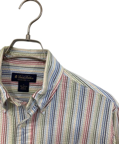 BROOKS BROTHERS（ブルックスブラザーズ）BROOKS BROTHERS (ブルックスブラザーズ) シアサッカーシャツ マルチカラー サイズ:SIZE Mの古着・服飾アイテム