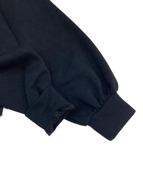 PLUS OTOHA（プラス オトハ）PLUS OTOHA (プラス オトハ) 異素材ドッキングワンピース ブラック サイズ:不明の古着・服飾アイテム