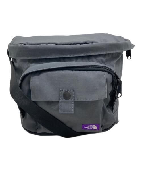 THE NORTHFACE PURPLELABEL（ザ・ノースフェイス パープルレーベル）THE NORTHFACE PURPLELABEL (ザ・ノースフェイス パープルレーベル) Mountain Wind Shoulder Bag/マウンテン ウィンド ショルダー バッグ グレーの古着・服飾アイテム