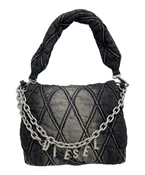 DIESEL（ディーゼル）DIESEL (ディーゼル) CHARM-D SHOULDER M/チャームディー ショルダーエム グレーの古着・服飾アイテム