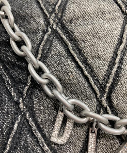 DIESEL（ディーゼル）DIESEL (ディーゼル) CHARM-D SHOULDER M/チャームディー ショルダーエム グレーの古着・服飾アイテム