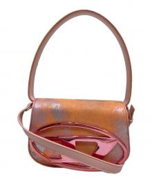 DIESEL（ディーゼル）の古着「1DR-iconic Shoulder Bag/ワンダー アイコニック ショルダーバッグ」｜オレンジ