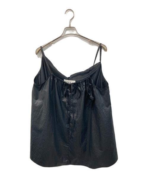 CODEA（コードエー）CODEA (コードエー) design cami blouse/デザインキャミソールブラウス ブラック サイズ:FREEの古着・服飾アイテム
