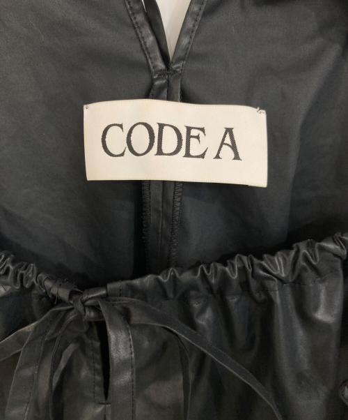 CODEA（コードエー）CODEA (コードエー) design cami blouse/デザインキャミソールブラウス ブラック サイズ:FREEの古着・服飾アイテム