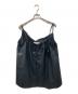 CODEA（コードエー）の古着「design cami blouse/デザインキャミソールブラウス」｜ブラック