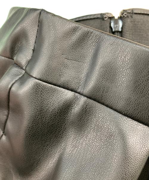 upper hights（アッパーハイツ）upper hights (アッパーハイツ) エコレザースカート ブラック サイズ:1の古着・服飾アイテム