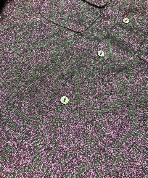 Needles（ニードルズ）Needles (ニードルズ) C.O.B Classic Shirt Poly Lama Da パープル サイズ:Ｍの古着・服飾アイテム