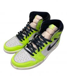 NIKE（ナイキ）の古着「Air Jordan 1 High OG "Volt/Visionaire"」｜イエロー