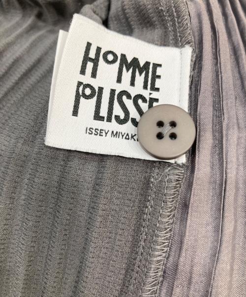 HOMME PLISSE ISSEY MIYAKE（オム プリッセ イッセイ ミヤケ）HOMME PLISSE ISSEY MIYAKE (オム プリッセ イッセイ ミヤケ) プリーツパンツ グレー サイズ:1の古着・服飾アイテム