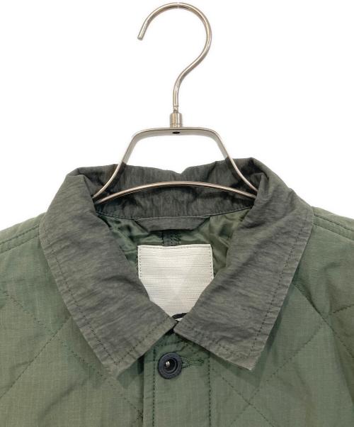 Denham（デンハム）Denham (デンハム) キルティングナイロンジャケット グリーン サイズ:SIZE Mの古着・服飾アイテム