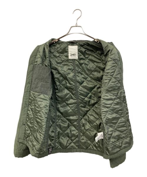 Denham（デンハム）Denham (デンハム) キルティングナイロンジャケット グリーン サイズ:SIZE Mの古着・服飾アイテム