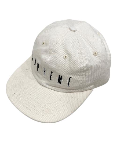 SUPREME（シュプリーム）Supreme (シュプリーム) 6パネルキャップ ホワイトの古着・服飾アイテム