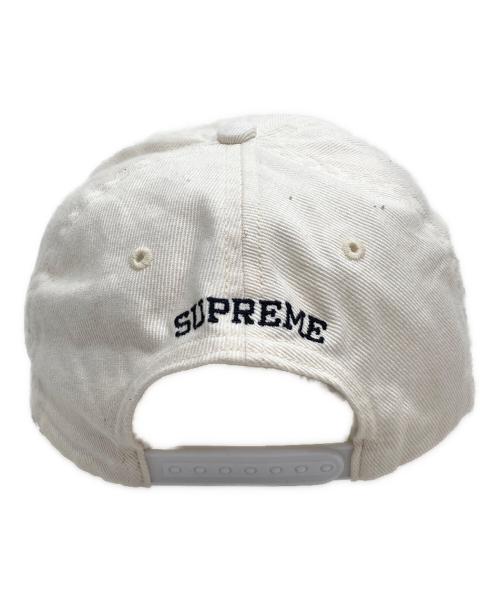 SUPREME（シュプリーム）Supreme (シュプリーム) 6パネルキャップ ホワイトの古着・服飾アイテム