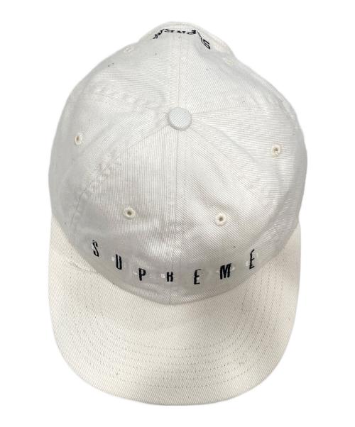 SUPREME（シュプリーム）Supreme (シュプリーム) 6パネルキャップ ホワイトの古着・服飾アイテム